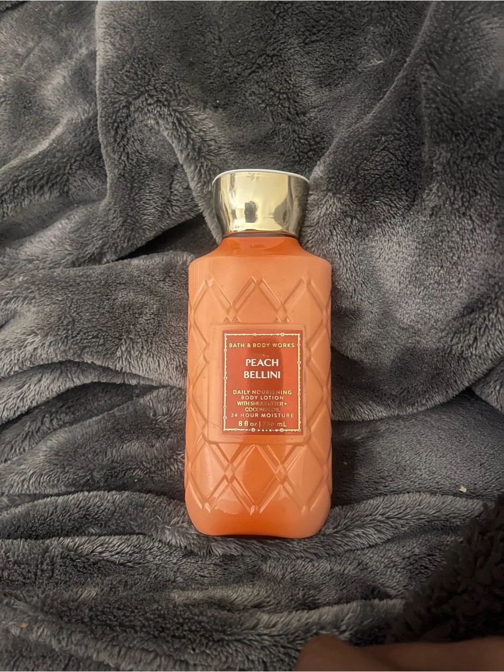 Bath & Body Works Peach Bellini Body Lotion - Peach & Gold